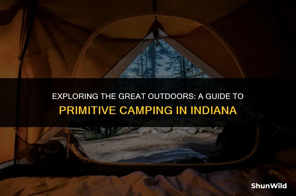 what is primitive camping indiana