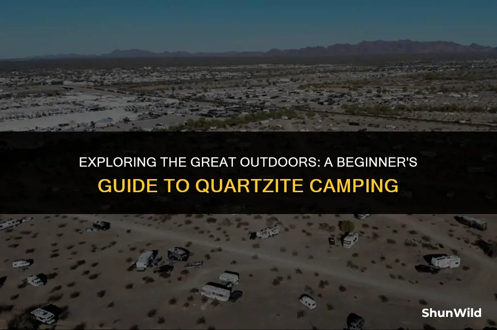 what is quartzite camping