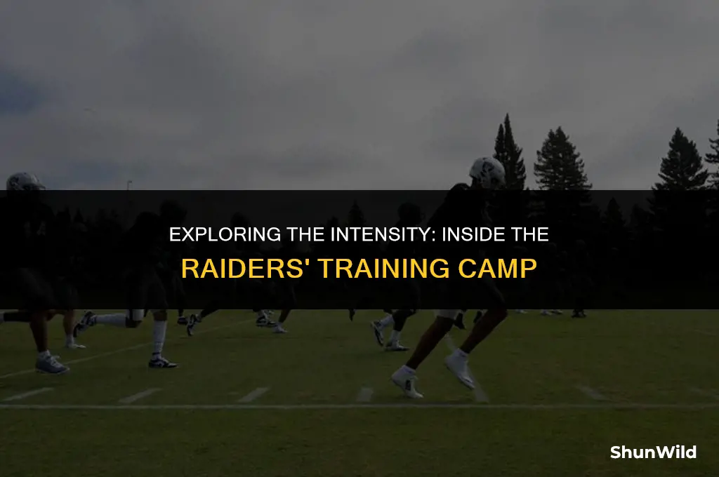 what is raiders training camp