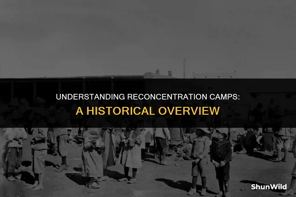 what is reconcentration camps