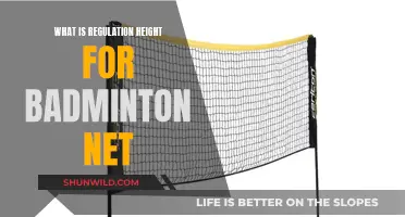Badminton Net Height: Rules and Regulations