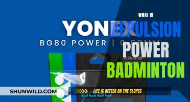 Repulsion Power: Badminton's Secret Weapon