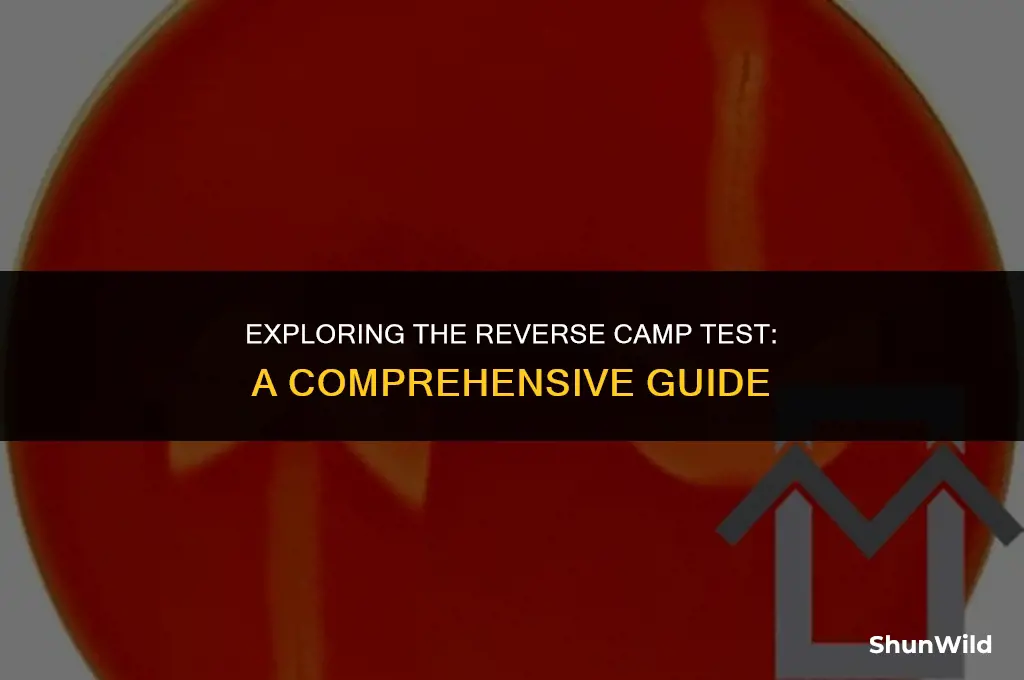 what is reverse camp test