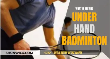 Underhand Serving Techniques in Badminton