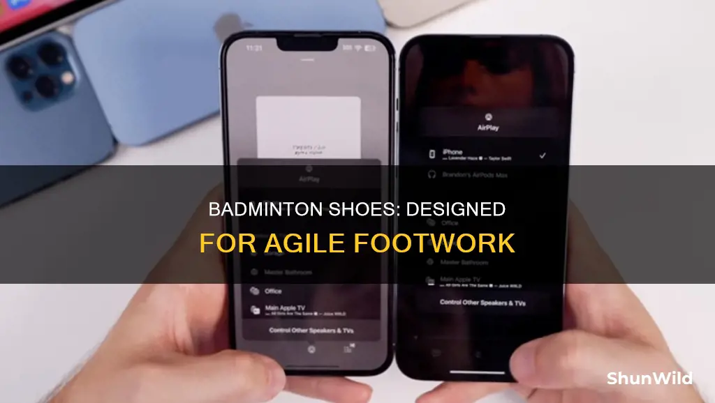 what is special about badminton shoes