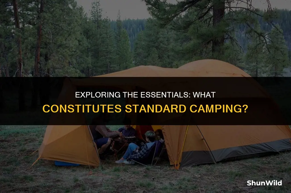 what is standard camping