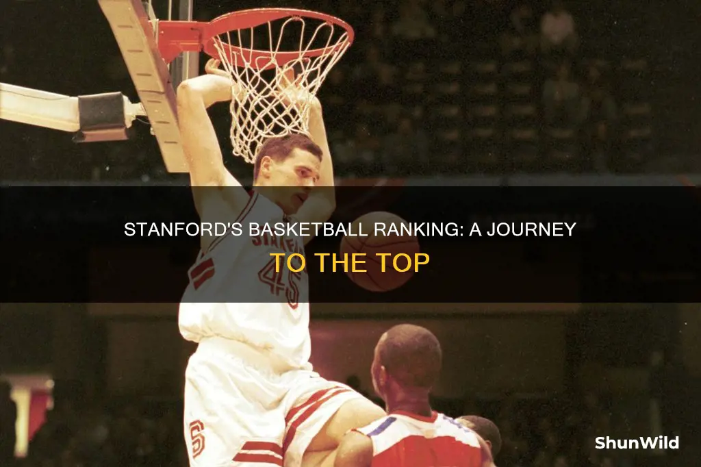 what is stanford ranked in basketball