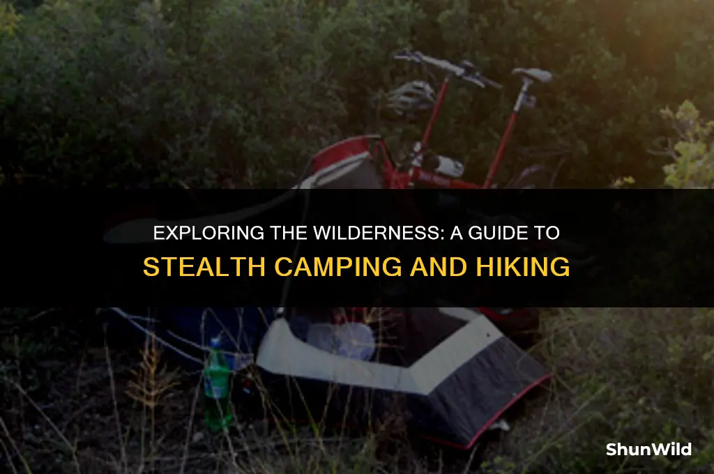 what is stealth camping hiking