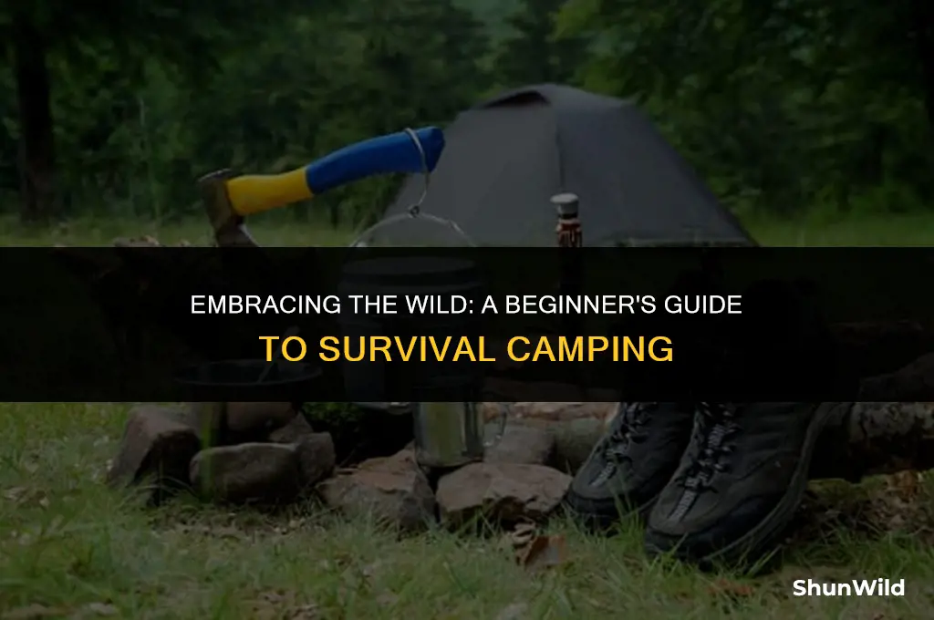 what is survival camping
