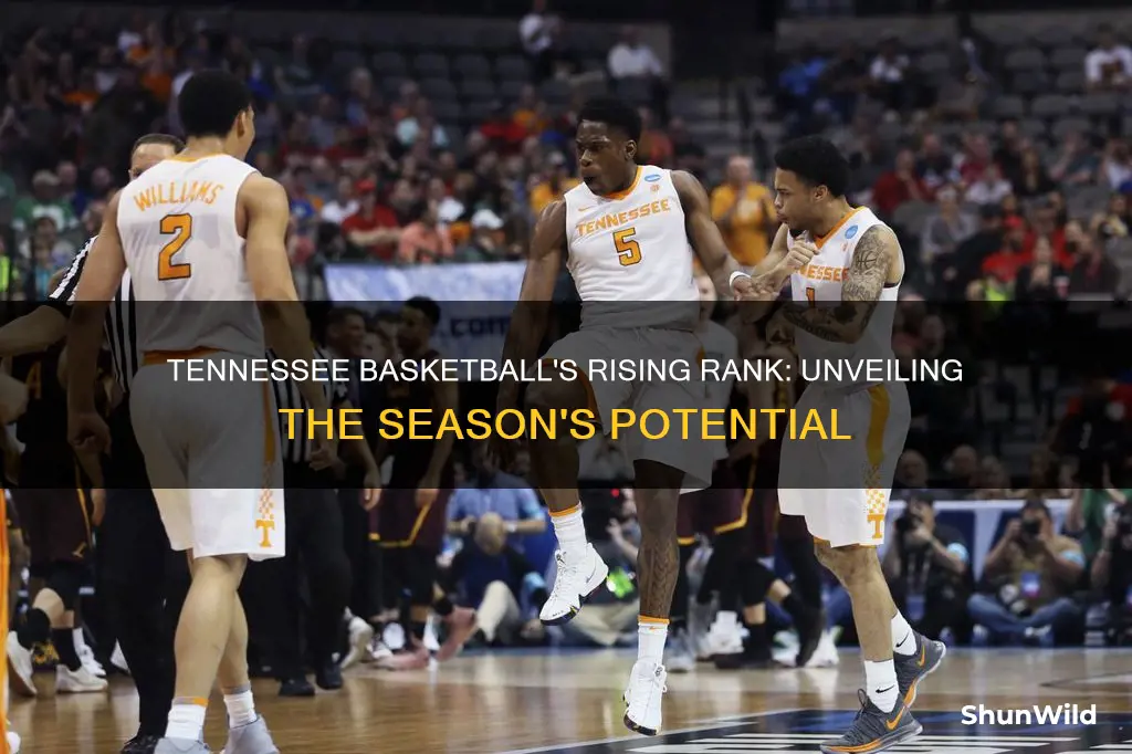 what is tennessee basketball ranked