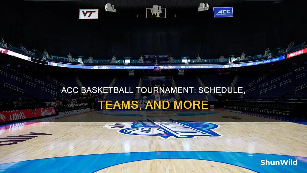 what is the acc basketball tournament schedule