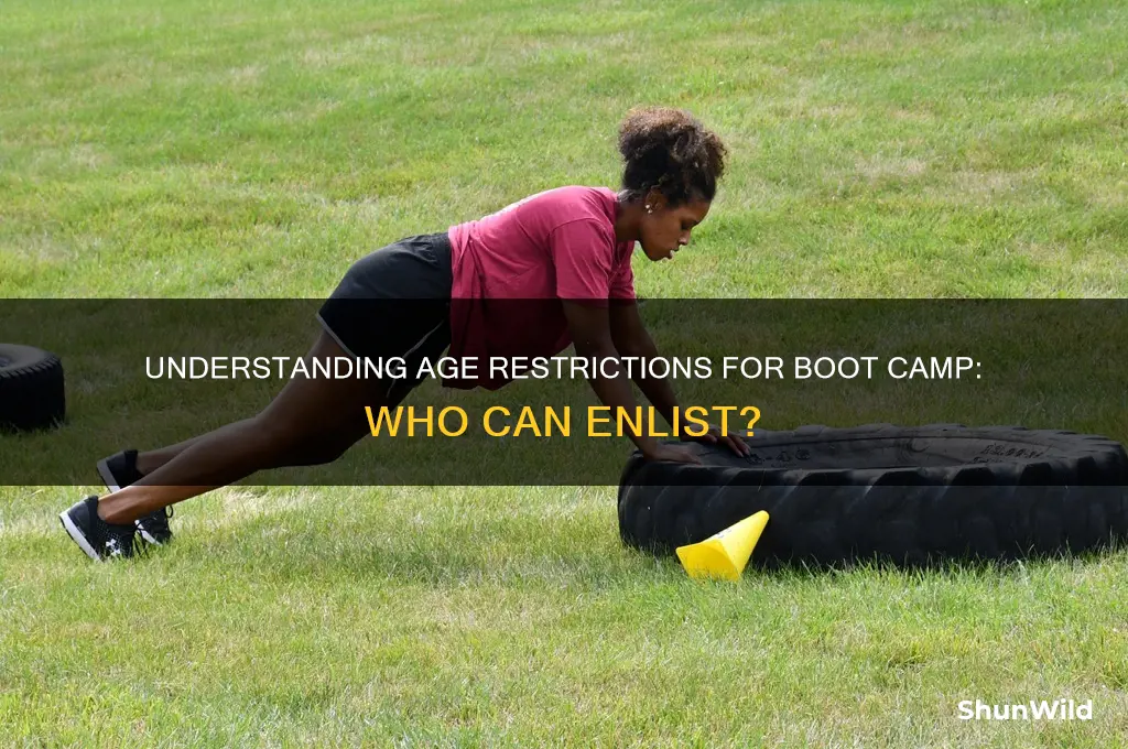 what is the age limit for boot camp