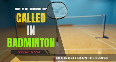 Badminton Backhand Grip: Mastering the Continental