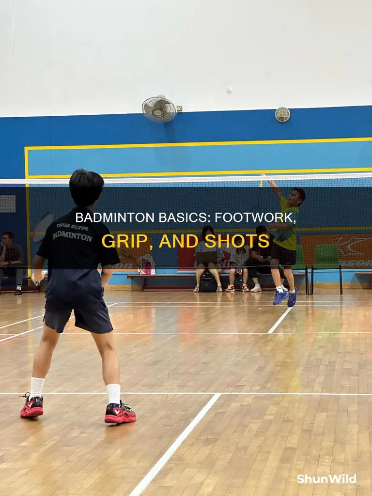 what is the basic skill of badminton