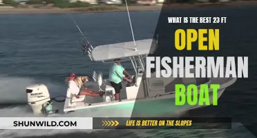 Open Fisherman Boats: Best 23-Foot Options for Anglers