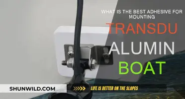 Best Adhesive for Transducer Mounting on Aluminum Boats