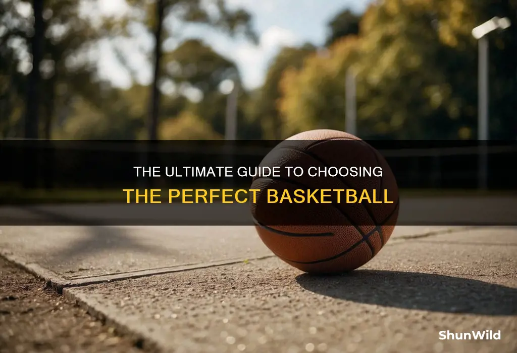 what is the best basketball to use