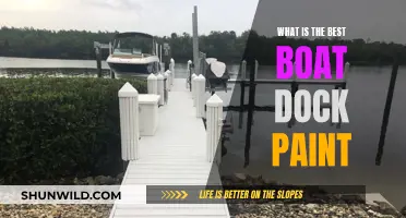 Best Paint for Boat Docks: A Comprehensive Guide