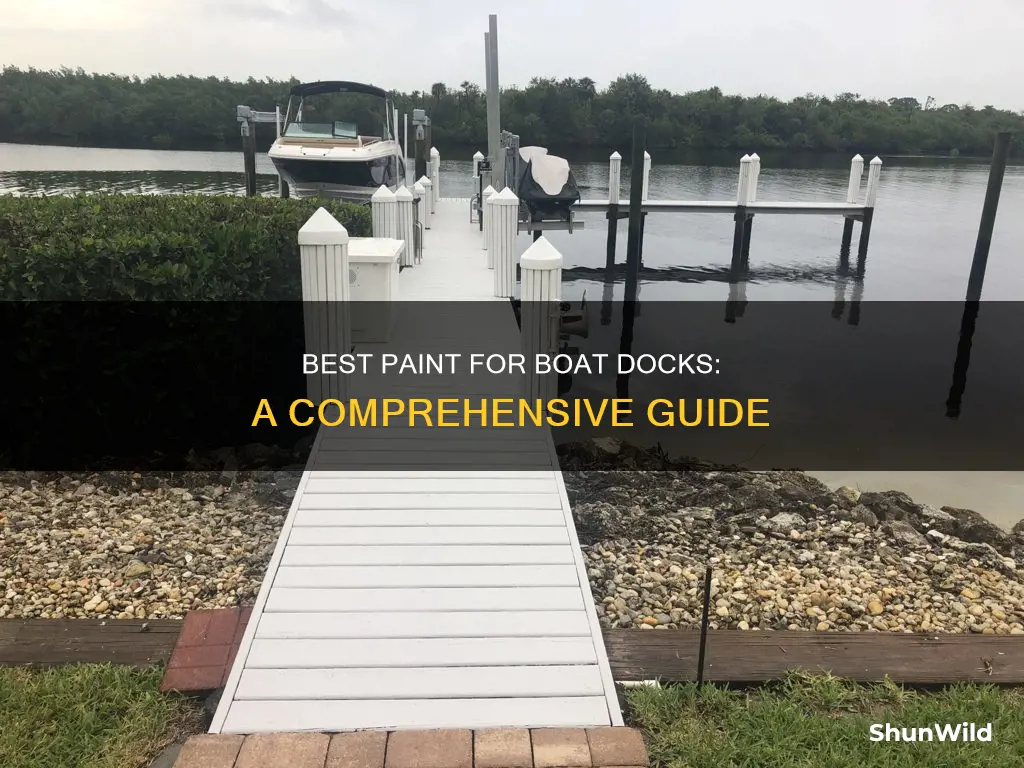 what is the best boat dock paint