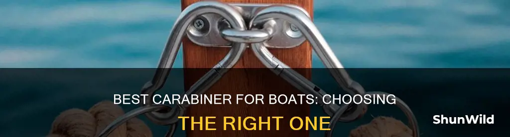 what is the best carabiner for my boat