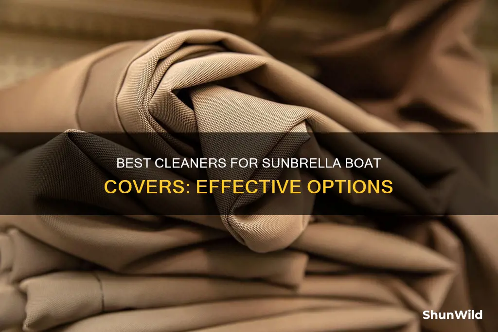 what is the best cleaner for sunbrella boat covers