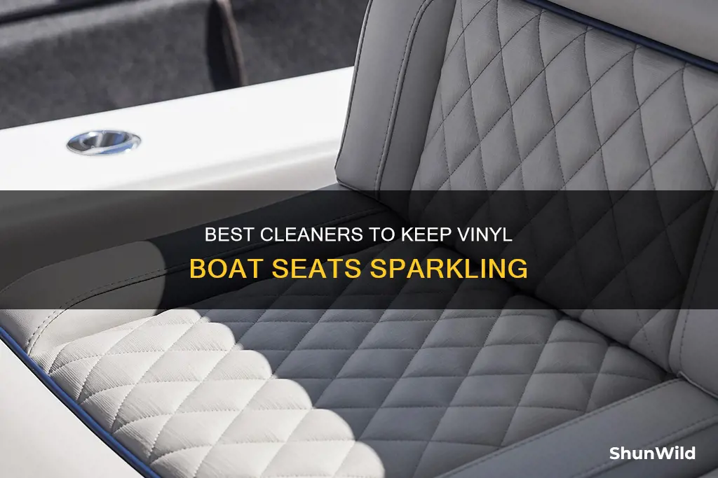 what is the best cleaner for vinyl boat seats