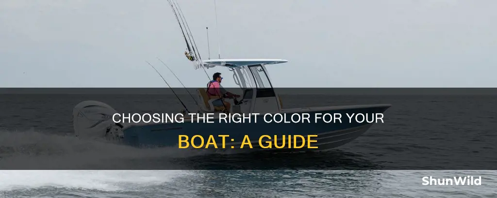 what is the best color for a boat