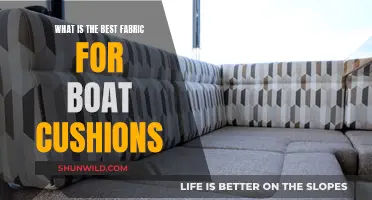 Fabric Choice for Boat Cushions: Comfort and Durability