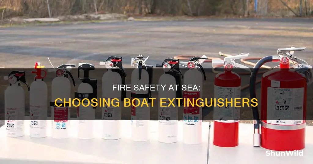 what is the best fire extinguisher for a boat