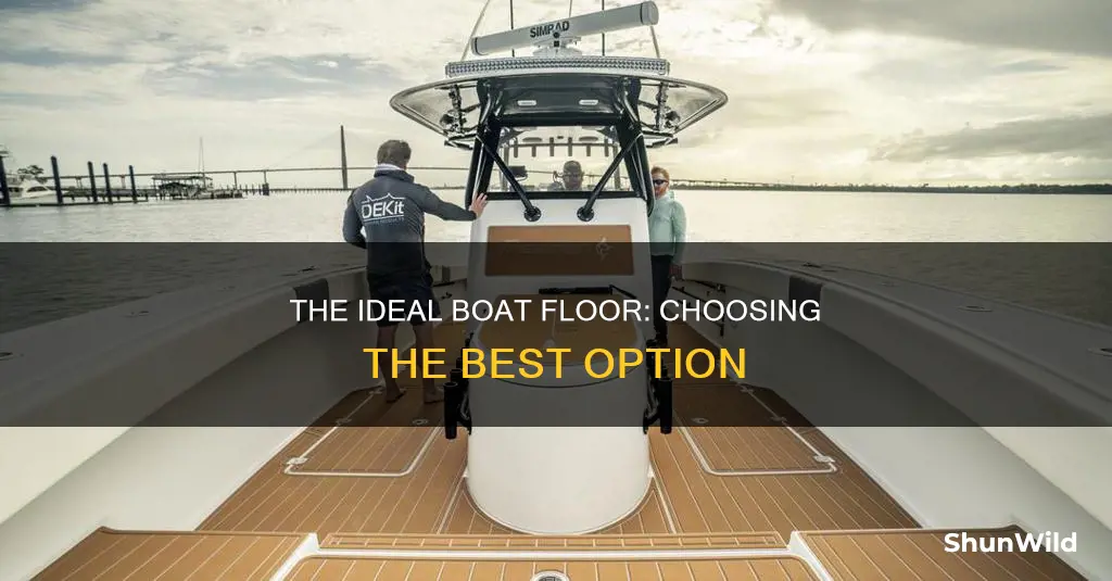 what is the best floor in a boat