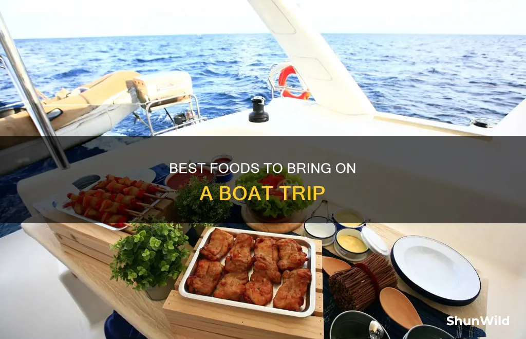 what is the best food to take on a boat