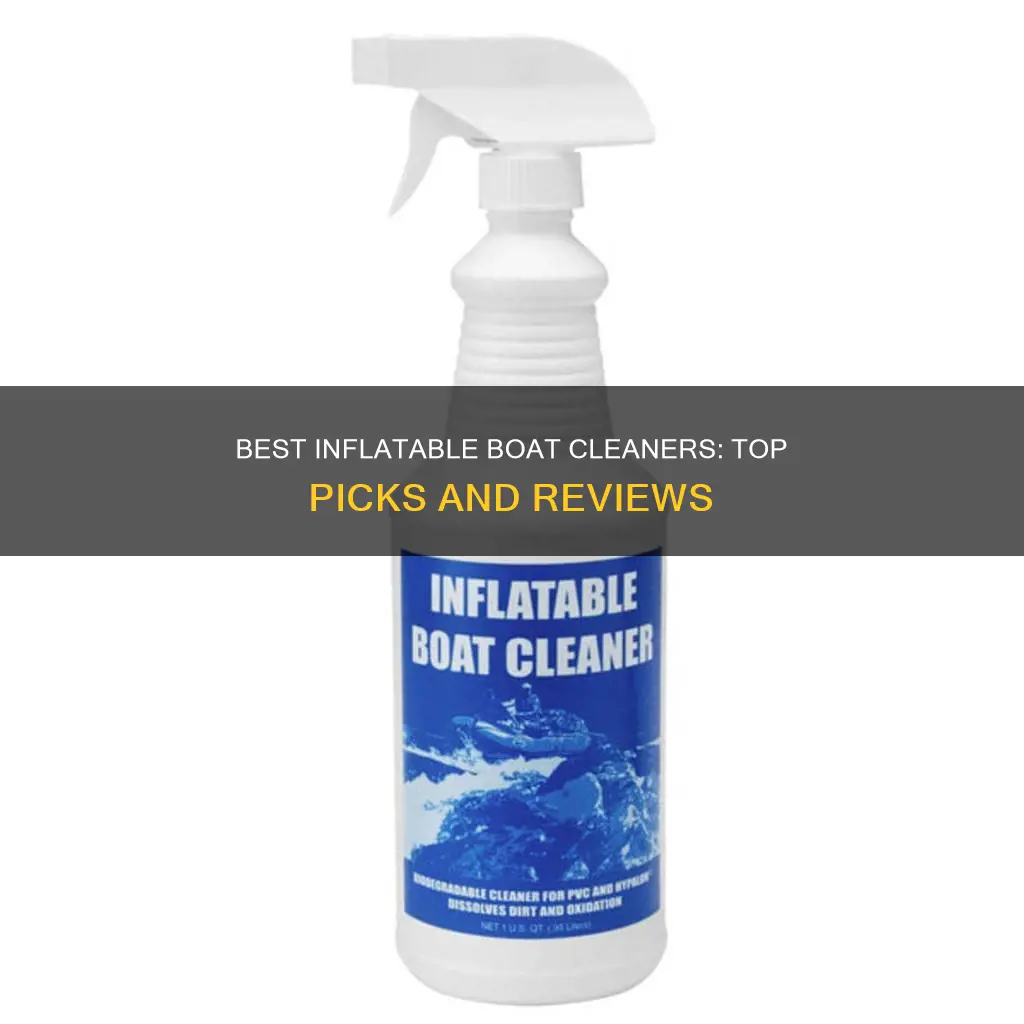 what is the best inflatable boat cleaner