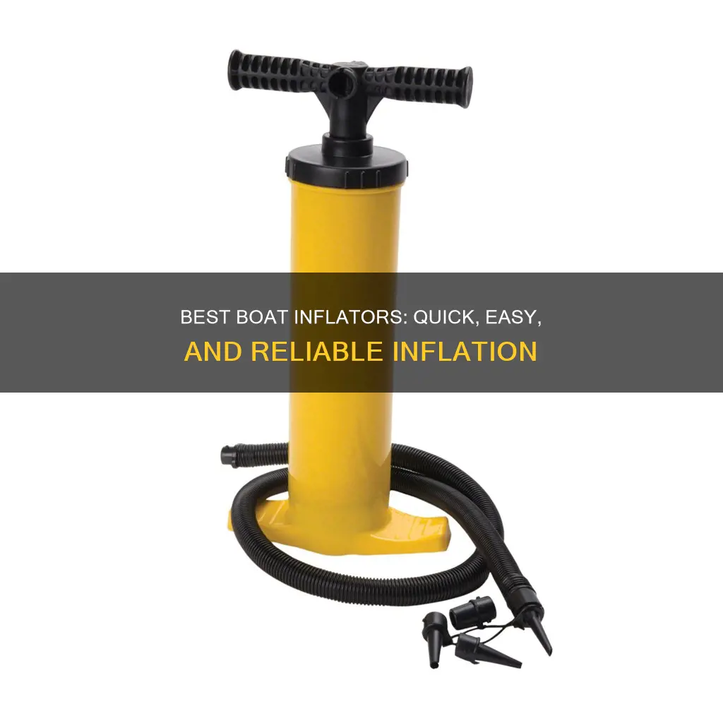 what is the best inflator for boat owners