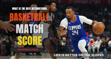 The Greatest International Basketball Match Score