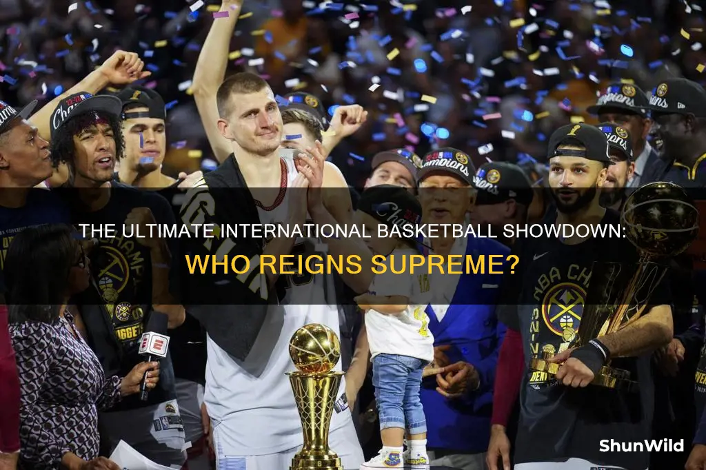 what is the best international basketball match win