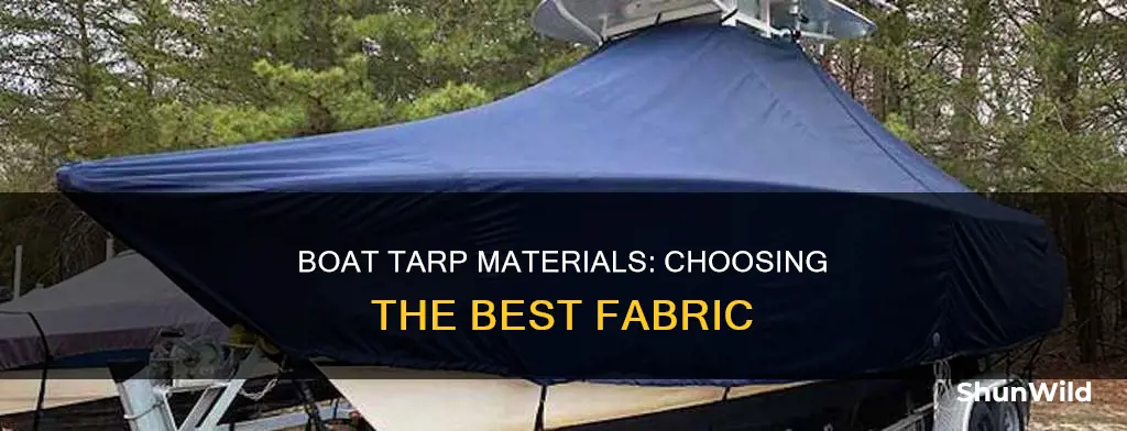 what is the best material for a boat tarp