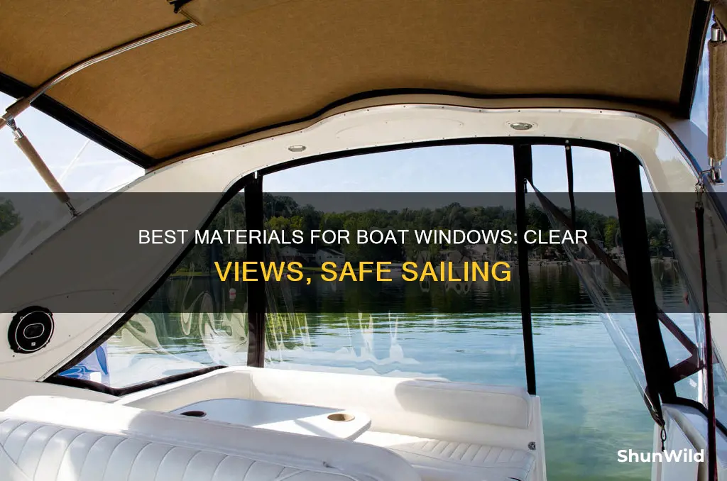 what is the best material for boat windows