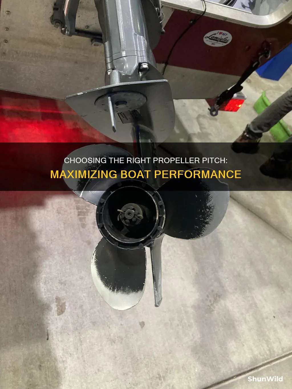 what is the best propeller pitch for my boat