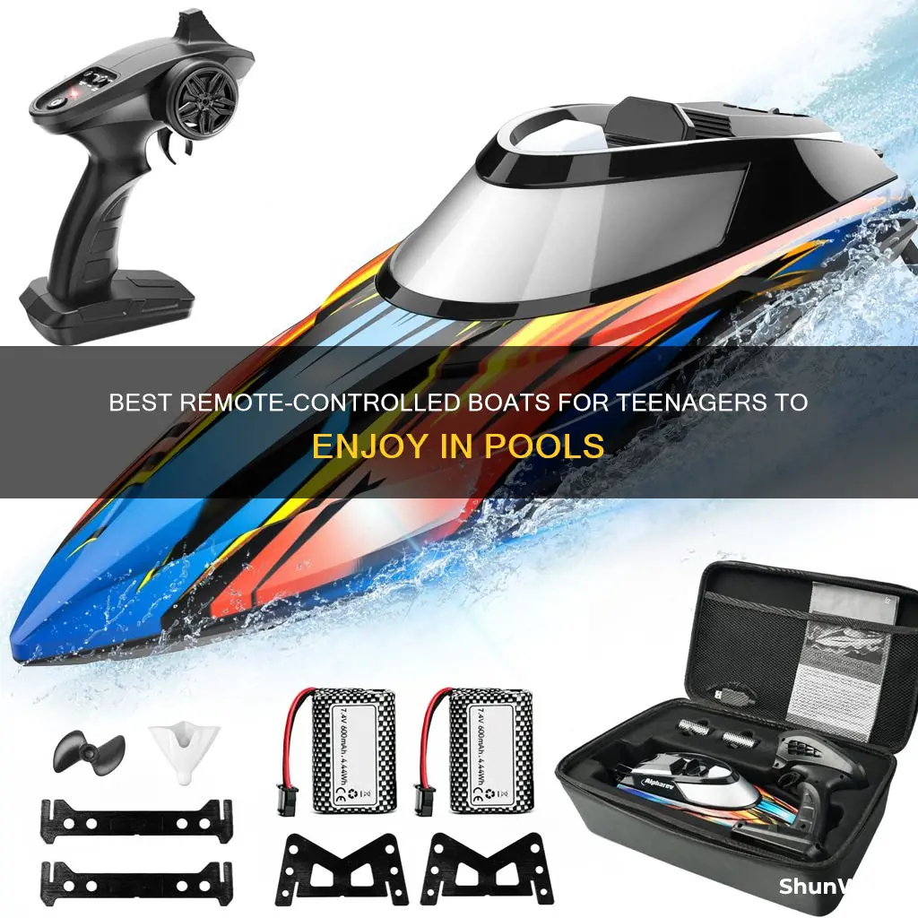 what is the best remote boat for pool for teens