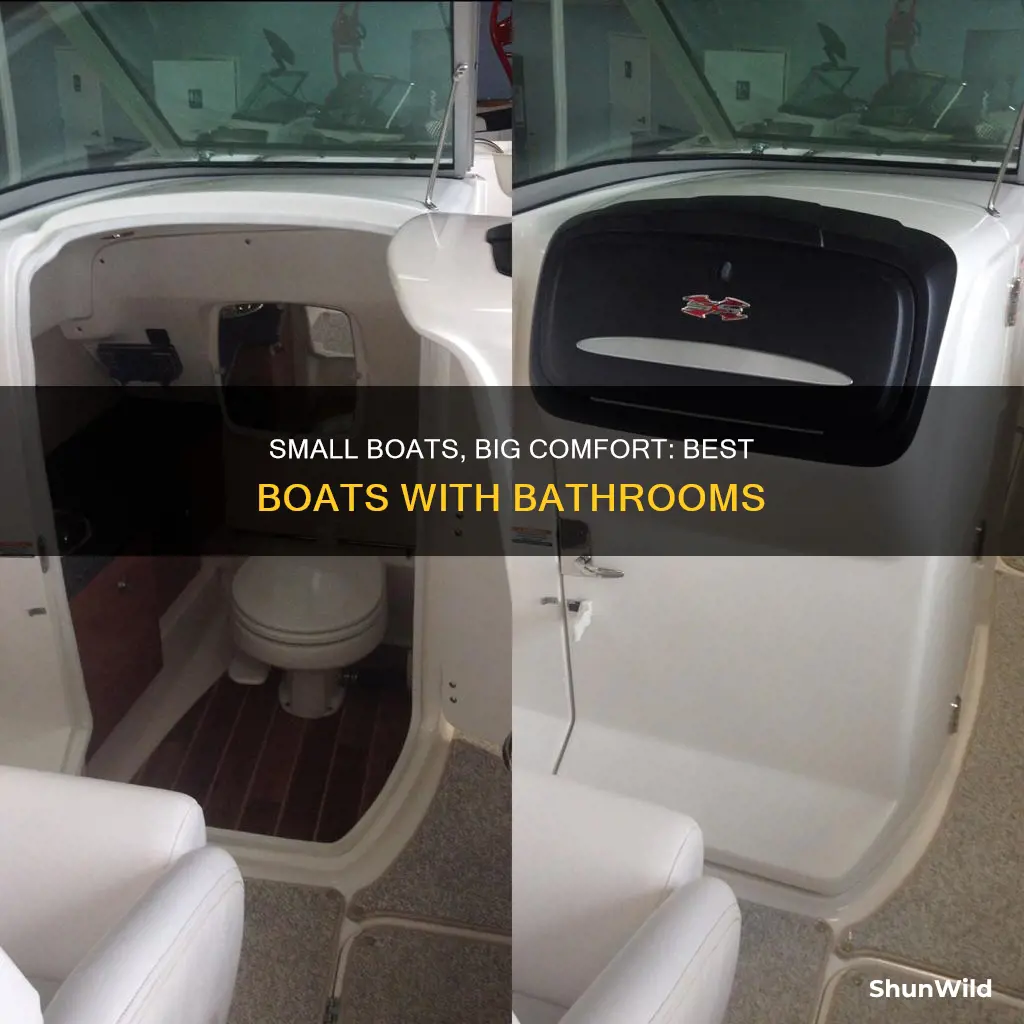 what is the best small boat with a bathroom