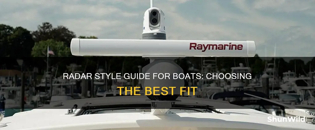 what is the best stlye of radar for my boat