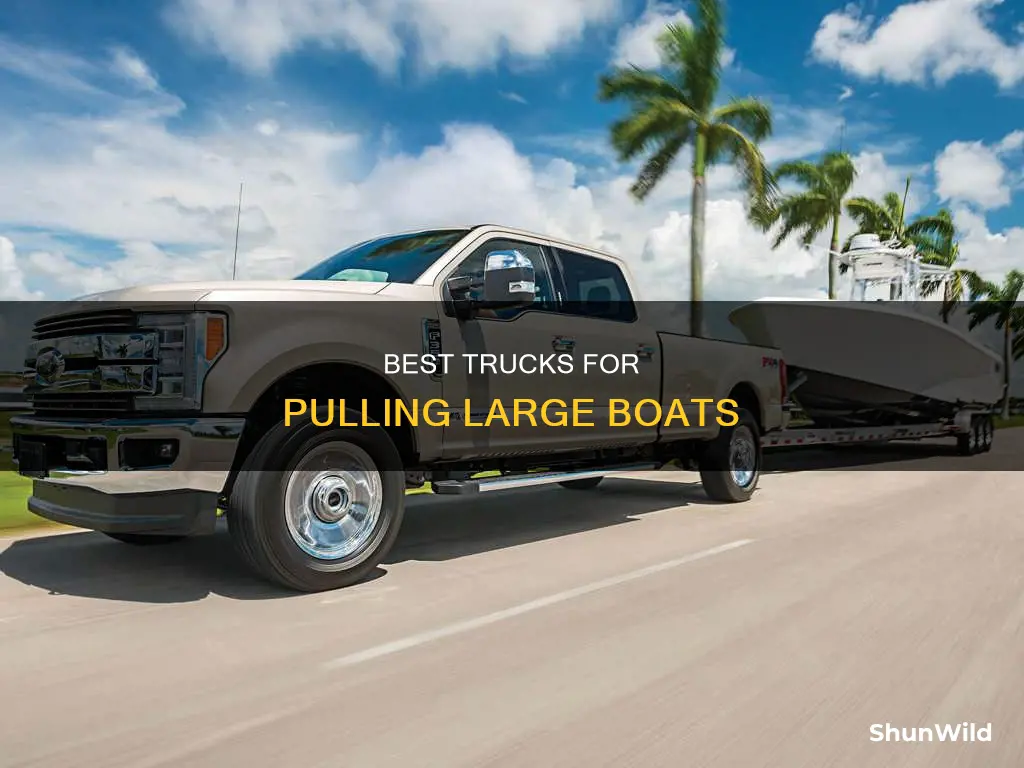 what is the best truck to pull a big boat