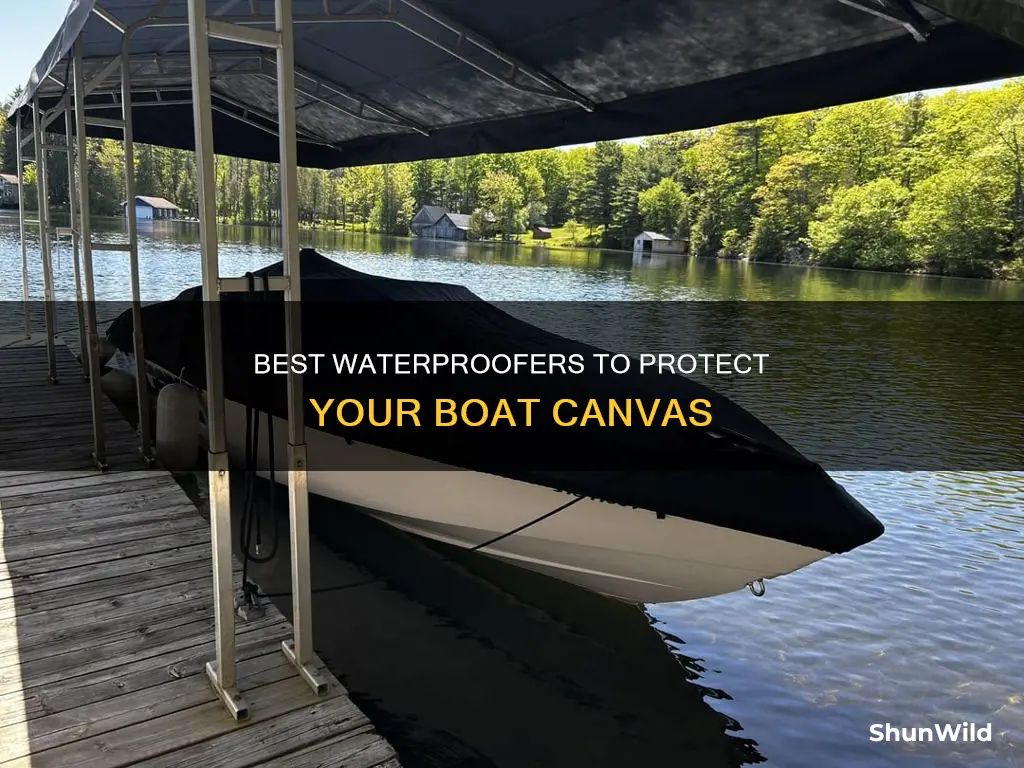 what is the best waterproofer for boat canvas