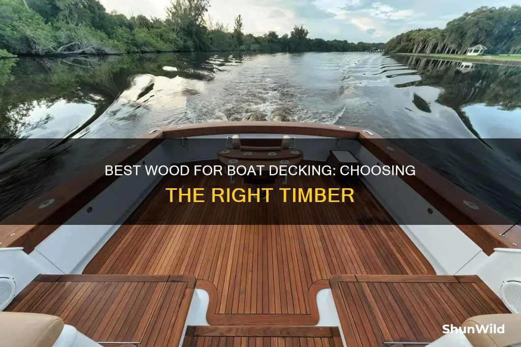 what is the best wood for boat decking