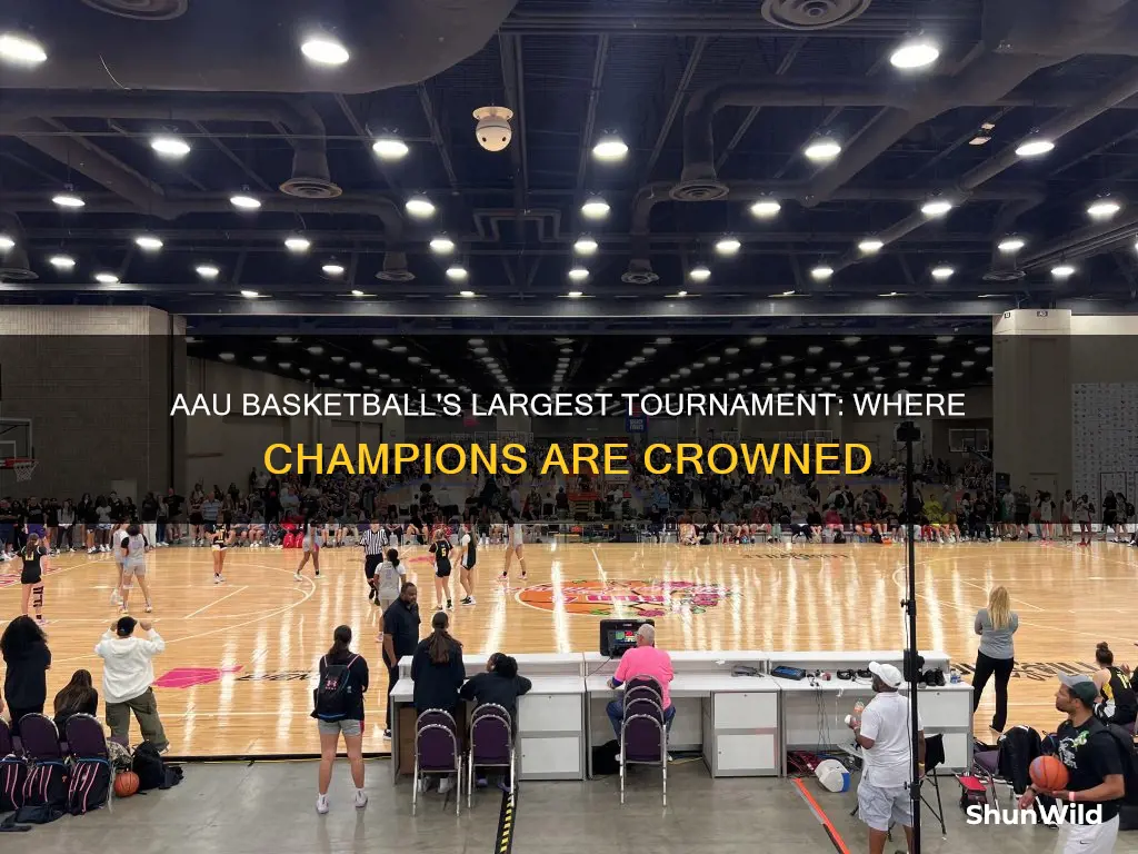 what is the biggest aau basketball tournament