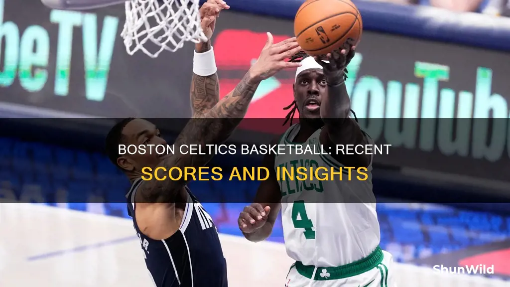 what is the boston celtics basketball score