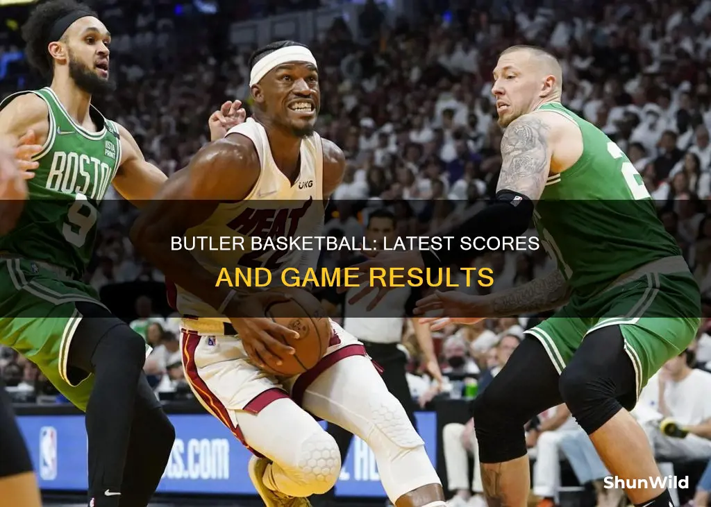 what is the butler basketball score