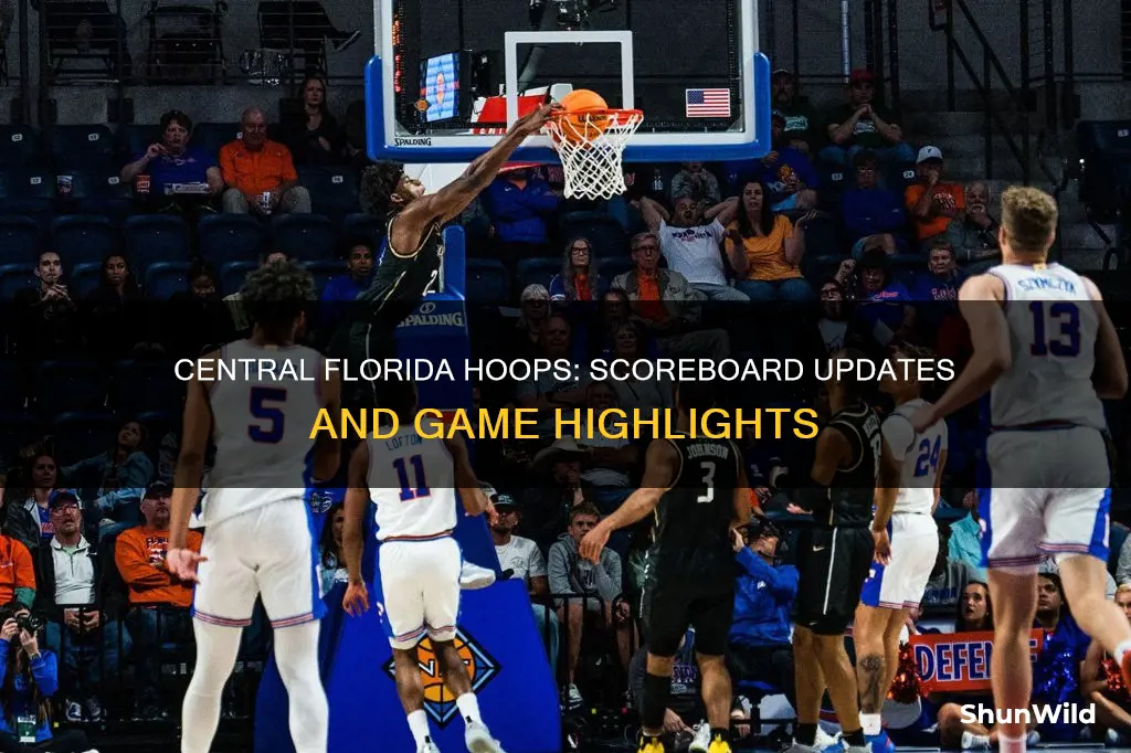 what is the central florida basketball score