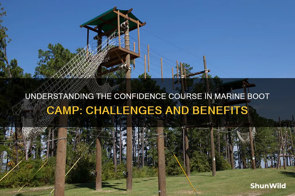 what is the confidence course in marine boot camp