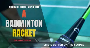 Gripping the Badminton Racket: The Correct Way